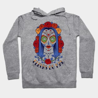 Scary Woman Illustration Hoodie